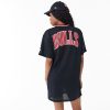 New Era NBA Chicago Bulls Womens Mesh Dress Black