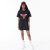 New Era NBA Chicago Bulls Womens Mesh Dress Black