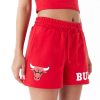 New Era NBA Team Logo Chicago Bulls Shorts Red S