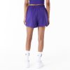 New Era NBA Team Logo Los Angeles Lakers Shorts Purple XS