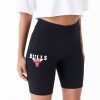 New Era NBA Logo Chicago Bulls Cycling Womens Shorts Black