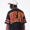 New Era NBA Arch Graphic Miami Heat Oversized T-Shirt Black