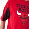 New Era NBA Panel Chicago Bulls Oversized T-Shirt Red