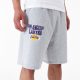 New Era NBA Script Los Angeles Lakers Oversized Shorts Grey XL