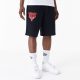 New Era NBA Script Chicago Bulls Oversized Shorts Black XL