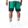 New Era NBA Colour Block Boston Celtics Shorts Green XXL