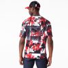 New Era NBA Palm Tree Mesh Chicago Bulls T-Shirt Red