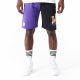 New Era NBA Graphic Los Angeles Lakers Shorts Purple XL