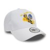 New Era NBA Team Logo Golden State Warriors A-Frame Trucker Cap White ONE