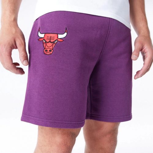 New Era League Essential Chicago Bulls Shorts Purple