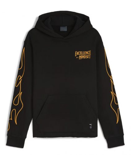 PUMA CAUTION HOODIE BLACK