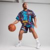 Puma Melo Phoenix AOP Tee Blue Crystal-AOP