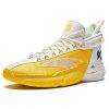 ANTA KT9 WARRIORS BASKETBALL SHOES WHITE/YELLOW