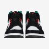 AIR JORDAN 1 MID SE  WHITE/HOT PUNCH-BLACK-NEPTUNE GREEN