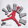 JORDAN KIDS VARISTY JUMPMAN S/S TEE WHITE 6-7YR