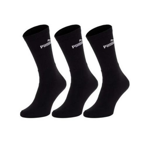 PUMA SPORT SOCK 3 PACK BLACK