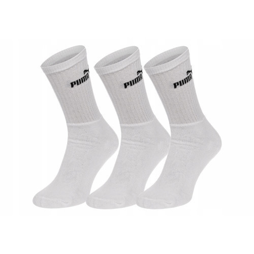 PUMA SPORT SOCK 3 PACK WHITE