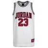 JORDAN BOY'S 23 JERSEY WHITE