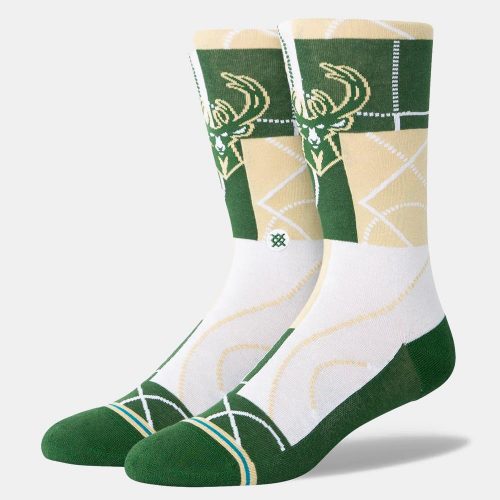 STANCE ZONE MILWAUKEE BUCKS GREEN