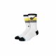 STANCE UTAH JAZZ ST CREW WHITE/BLACK L