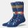 STANCE OVERSPRAY GOLDEN STATE WARRIORS NAVY L