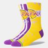 STANCE OVERSPRAY LOS ANGELES LAKERS PURPLE/YELLOW L