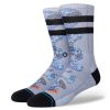 STANCE PARTY WAVE SOCKS GREY