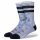 STANCE PARTY WAVE SOCKS GREY