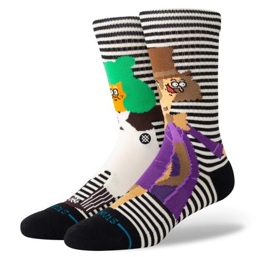 STANCE OOMPA LOOMPA BLACK/WHITE L