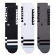 STANCE THE OG 3 PACK BLACKWHITE