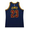 MITCHELL & NESS NBA DARK JERSEY CLEVELAND CAVALIERS 2015 LEBRON JAMES ASTROS BLUE M