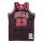 MITCHELL & NESS NBA CHICAGO BULLS 1996 MICHAEL JORDAN #23 AUTHENTIC JERSEY BLACK PINSTRIPE