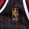 MITCHELL & NESS NBA CHICAGO BULLS 1996 MICHAEL JORDAN #23 AUTHENTIC JERSEY BLACK PINSTRIPE