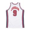 MITCHELL & NESS USA BASKETBALL 1992 MICHAEL JORDAN AUTHENTIC HOME JERSEY WHITE