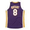 MITCHELL & NESS LOS ANGELES LAKERS KOBE BRYANT 2000-01' #8 AUTHENTIC JERSEY PURPLE