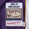 MITCHELL & NESS LOS ANGELES LAKERS KOBE BRYANT 2000-01' #8 AUTHENTIC JERSEY PURPLE