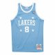 MITCHELL & NESS LOS ANGELES LAKERS KOBE BRYANT 04-05'#8 ALT. AUTHENTIC JERSEY LIGHT BLUE