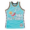 MITCHELL & NESS NBA ASG 1991 MICHAEL JORDAN #23 AUTHENTIC JERSEY TEAL