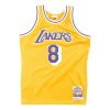 MITCHELL & NESS NBA LOS ANGELES LAKERS KOBE BRYANT '96-'97 AUTHENTIC JERSEY LIGHT GOLD