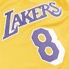 MITCHELL & NESS NBA LOS ANGELES LAKERS KOBE BRYANT '96-'97 AUTHENTIC JERSEY LIGHT GOLD