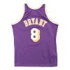 MITCHELL & NESS NBA LOS ANGELES LAKERS KOBE BRYANT '96-'97 AUTHENTIC JERSEY PURPLE