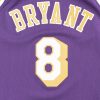 MITCHELL & NESS NBA LOS ANGELES LAKERS KOBE BRYANT '96-'97 AUTHENTIC JERSEY PURPLE