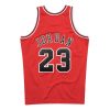 MITCHELL & NESS NBA CHICAGO BULLS 1996 MICHAEL JORDAN #23 AUTHENTIC JERSEY RED 97