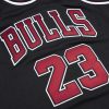 MITCHELL & NESS CHICAGO BULLS MICHAEL JORDAN AUTHENTIC JERSEY BLACK