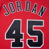 MITCHELL & NESS CHICAGO BULLS MICHAEL JORDAN AUTHENTIC JERSEY RED