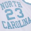 MITCHELL & NESS UNIVERSITY OF NORTH CAROLINA MICHAEL JORDAN 1983'#23 AUTHENTIC JERSEY WHITE