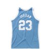 MITCHELL & NESS UNIVERSITY OF NORTH CAROLINA MICHAEL JORDAN 83-84 AUTHENTIC JERSEY LIGHT BLUE