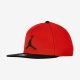 JORDAN PRO JUMPMAN SNAPBACK GYM RED/BLACK/BLACK/DK SMOKE GREY