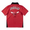 MITCHELL & NESS NBA CHICAGO BULLS MICHAEL JORDAN 1984-85' AUTHENTIC SHOOTING SHIRT UNIVERSITY RED