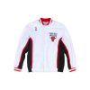 MITCHELL & NESS CHICAGO BULLS 92-93'AUTHENTIC WARM UP JACKET WHITE